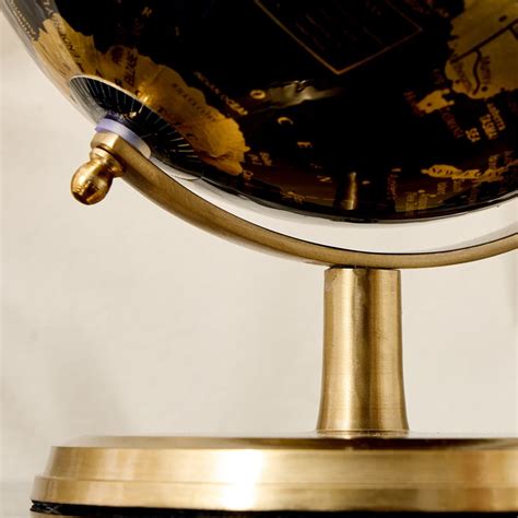 Buy Brim Royale Altin Aluminium Globe Table Accent from Home Centre at ...