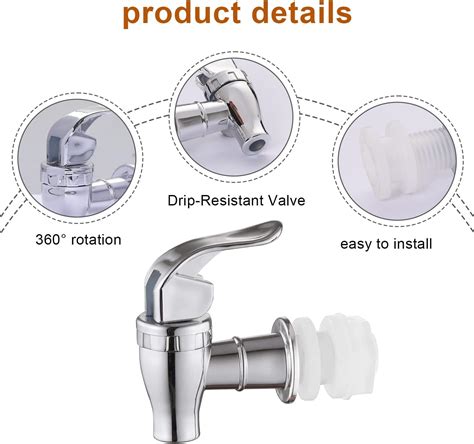 Buy Spigot for Beverage Dispenser, 2 Pack Drink Dispenser Spigot ...