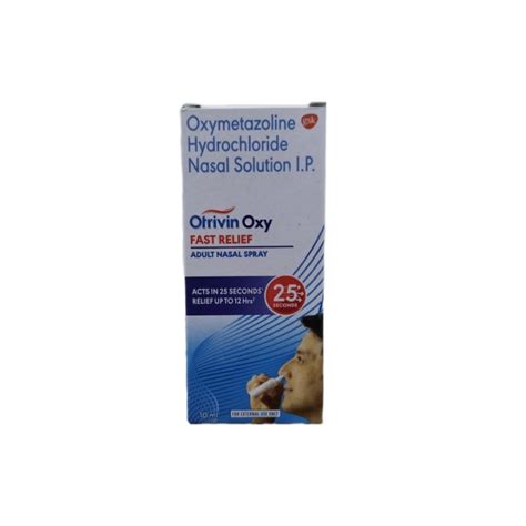 Otrivin Oxy Fast Relief Adult Nasal Spray - Medical Help Desk