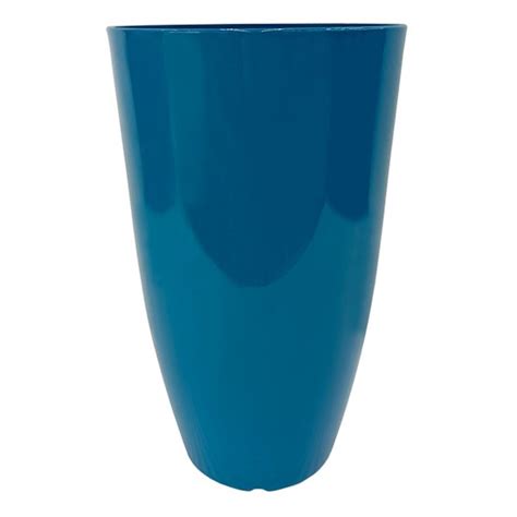Nora Blue Outdoor Planter, Small | At Home