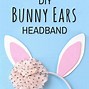Image result for Bunny Ears Headband