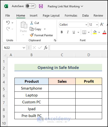 Image result for Paste Options Do Not Work in Excel