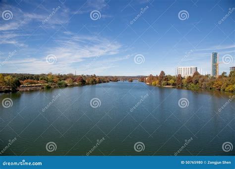 Beautiful Colorado River in Austin, Texas, USA Editorial Image - Image ...