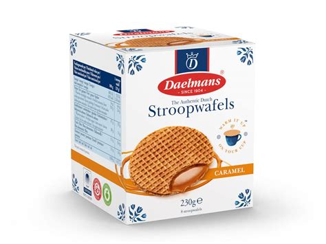 Daelmansstroopwafels Caramel Wafers 230 Gram Per Cube Box Authentic ...