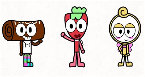 Cosmo, Glisten, and Sprout by Rusrock on DeviantArt