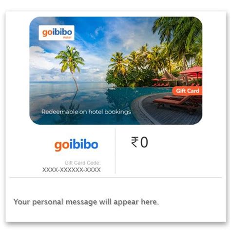 Goibibo Hotel| Buy 2 and get flat 13% off |E-Gift Card |Instant ...