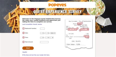 www.TellPopeyes.com - Popeyes Survey - Win $1000 Gift Card