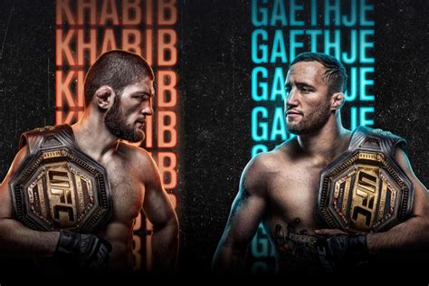 New Match Preview: UFC 254 - Khabib Vs Gaethje -10/24/2020 | Franchise ...