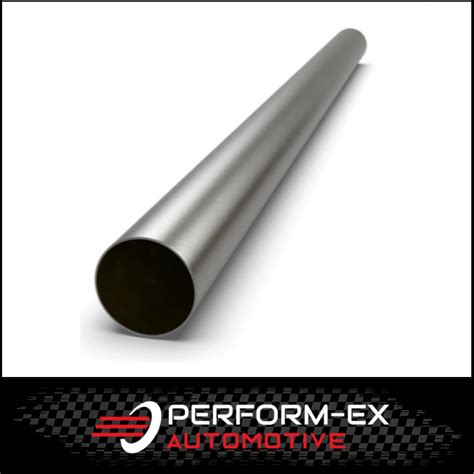 6" (152MM) INCH MILD STEEL STRAIGHT EXHAUST TUBE X 1 METRE