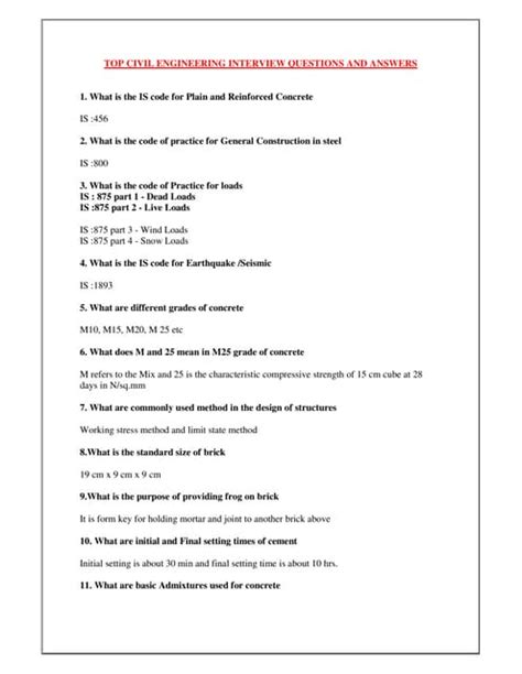 Image result for Civil Engineering Job Interview