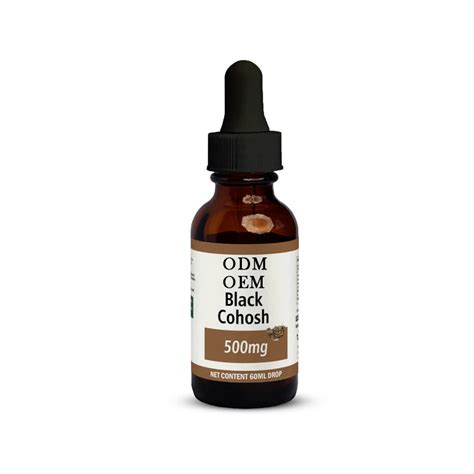 Vanity Vision Black Cohosh Drops 500mg (60ml) | ODM, OEM & Private Label