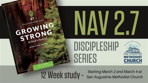 Community Bible Study at San Augustine Methodist Church - NEW ...