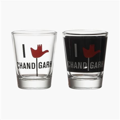 Buy EK DO DHAI Set of 2 Printed Shot Glasses - 60ml from Ek Do Dhai at ...