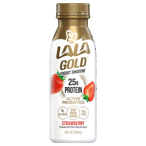 LALA Yogurt Smoothie, Strawberry (10 fl oz) Delivery or Pickup Near Me ...