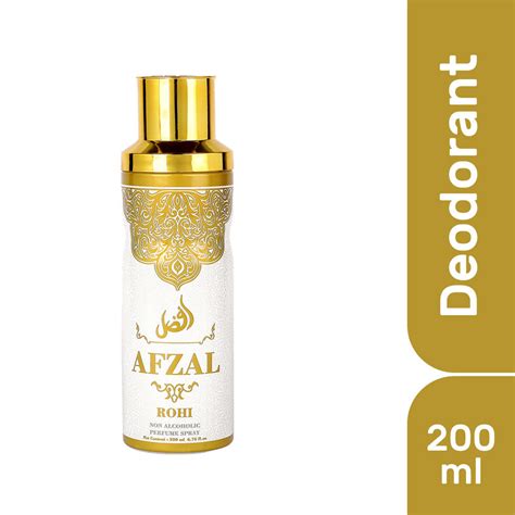 Buy Afzal Rohi Deodorant Body Spray for Men and Women | 200ml – Lyla ...