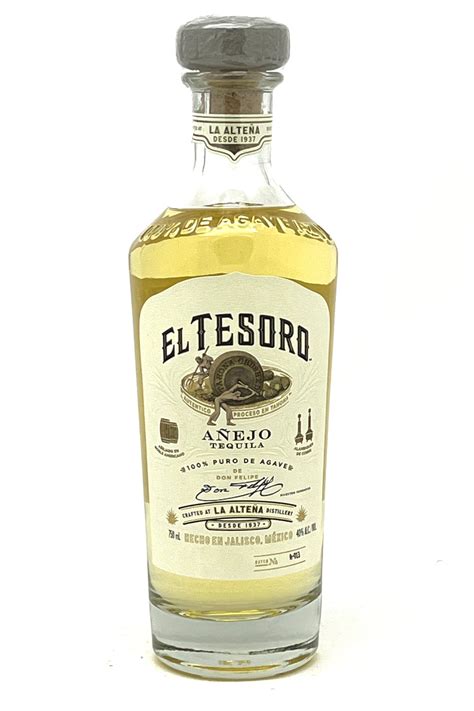 El Tesoro Tequila Anejo - Blackwell's Wines & Spirits