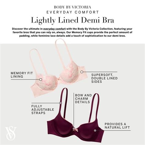 Demi Bra: Buy Demi Cup Bra Online at Best Price | Victoria's Secret India