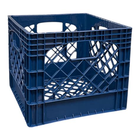 Juggernaut Storage 16QT Heavy-Duty Plastic Square Milk Crate | Wayfair