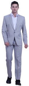 HUMJOLI MENS WEAR Slim Fit Single Breasted 2 Piece (Coat and Pant ...