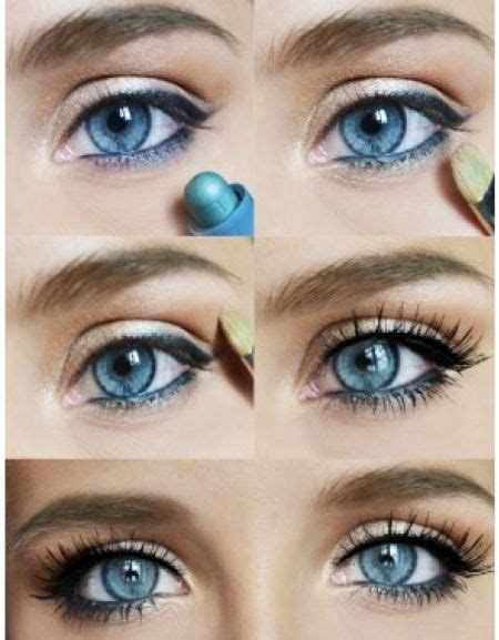 Blue Eye Makeup Tutorial 的图像结果