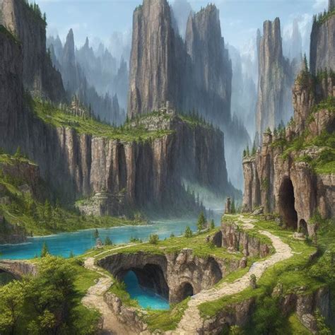 Ai 绘制风景图 的图像结果