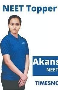akansha singh india topper in neet 720/720 - Brainly.in
