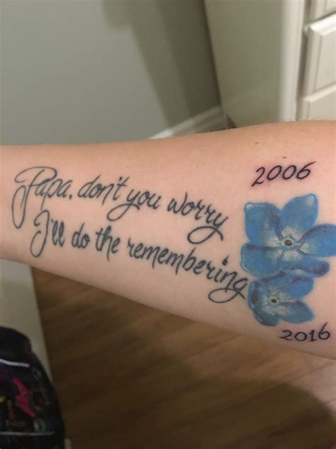 Tattoo Ideas for Grandpa That Passed Away - Riccda