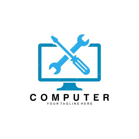 Computer Logo Free Vector 的图像结果