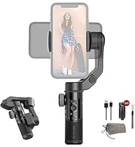 Mabron [5 Years Warranty] Gimbal Stabilizer for Smartphone w/OLED ...