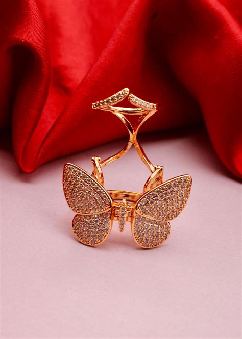 BUTTERFLY FINGER RING – Sonchafa