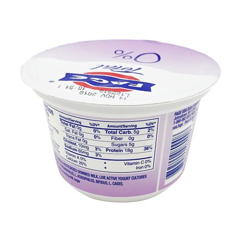 Plain Greek Yogurt Nutrition Fage at Ariel Sipes blog