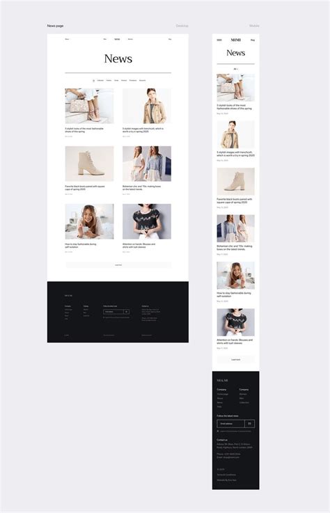 服装网页|网页|企业官网|设计更加完美 - 原创作品 - 站酷 (ZCOOL)
