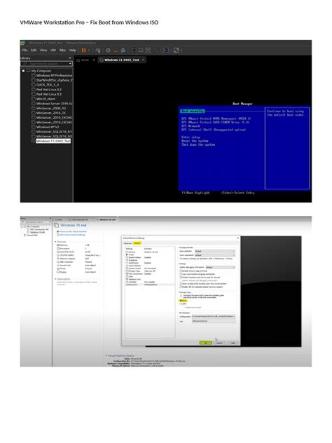 Image result for Boot Error On VMware 16