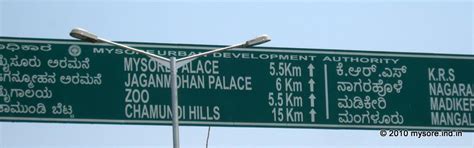 Distance to Mysore