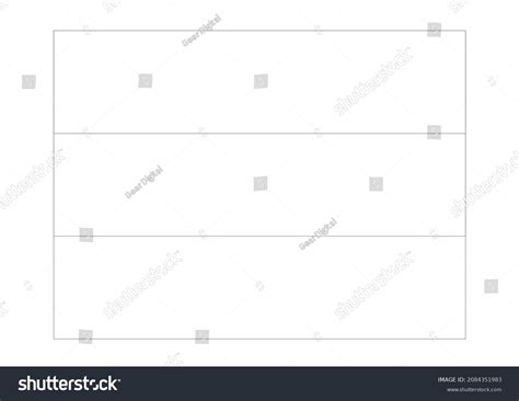Coloring A3 Flag Gabon Africa Isolated Stock Illustration 2084351983 ...