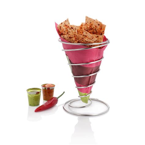 Buy Urban Snackers French Fries Cone Snacks Display Stand Fish and ...