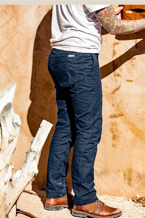 Flex Canvas Pants V2 - Navy – LIVSN