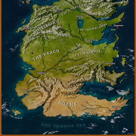 Hey Night King, Westeros Doesn't Have Google Maps, But This One Should ...