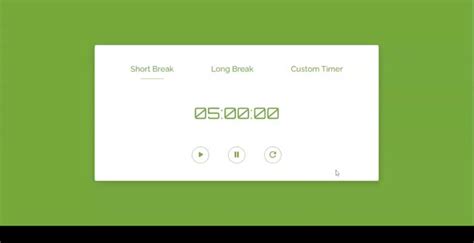 Image result for Pomodoro Timer JavaScript