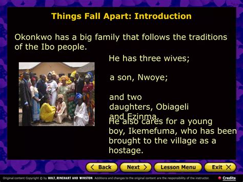 Things fall apart powerpoint | PPTX