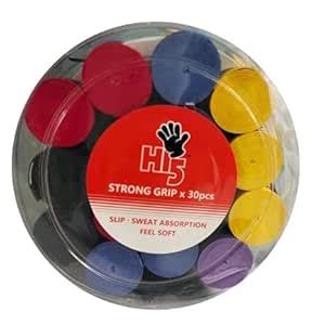 PS Pilot Hi5 Strong Grips-30 pcs Overgrip Badminton Racket Grip Anti ...