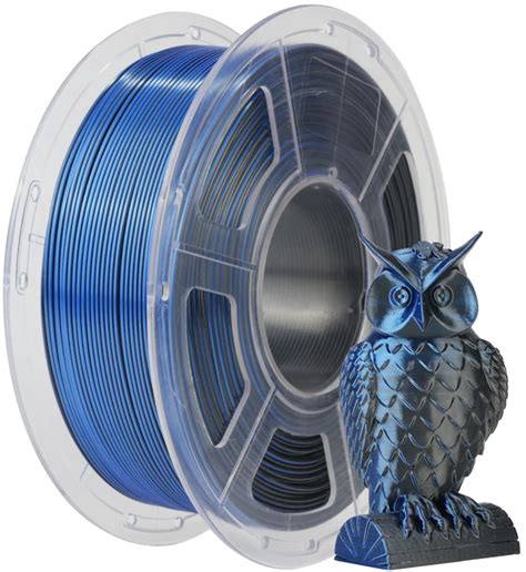 SUNLU Silk PLA+ Dual Color Black Blue - 3DJake France