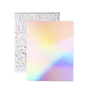 Buy 2Pcs Nail Art Display Board False Nail Tips Sample Display Resin ...