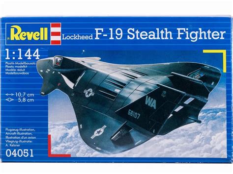 Lockheed F-19 Stealth Fighter 1:144 Revell plastic model kit | Scale ...