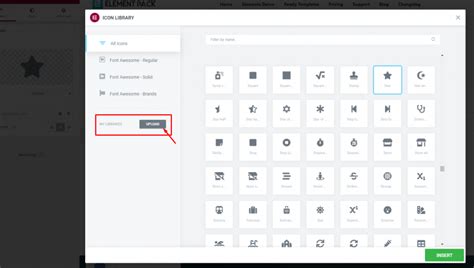 Image result for Adding Custom Icons Elementor