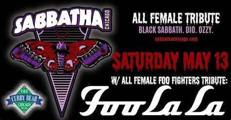 All Female Tributes to SABBATH, DIO, OZZY + FOO FIGHTERS, Cubby Bear ...