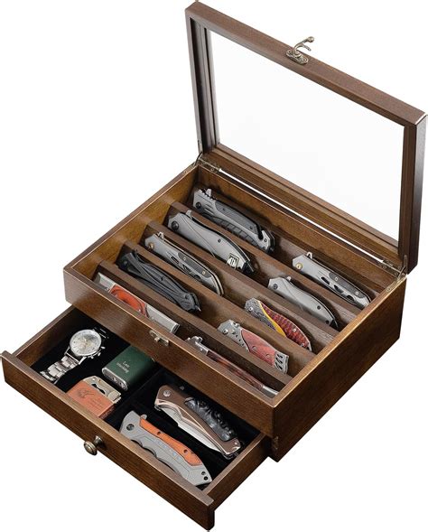 Amazon.com: Knife Display Case Knife Collection Display Holder with ...