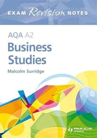 Buy AQA A2 Business Studies Exam Revision Notes Book Online at Low ...