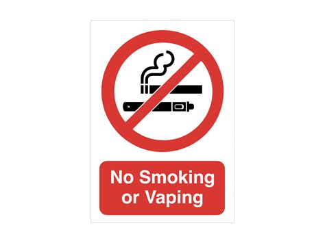 No Smoking or Vaping Sign | Imprint Signs & Graphics