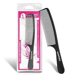 Buy Majestique Extra Wide Tooth Comb Pocket Size Unbreakable Plastic ...